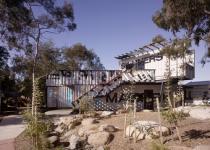 Children`s Activity Centre  By Phooey Architects.  Shipping Container Prefab Green Architecture, Sustainable And Economical.