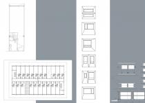 qubic - Social housing, Student housing.  Multi-unit prefab modular shipping container architecture.