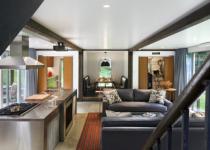 The Quik- House.    Adam Kalkin's Shipping Container Prefab Green Home in Califon.